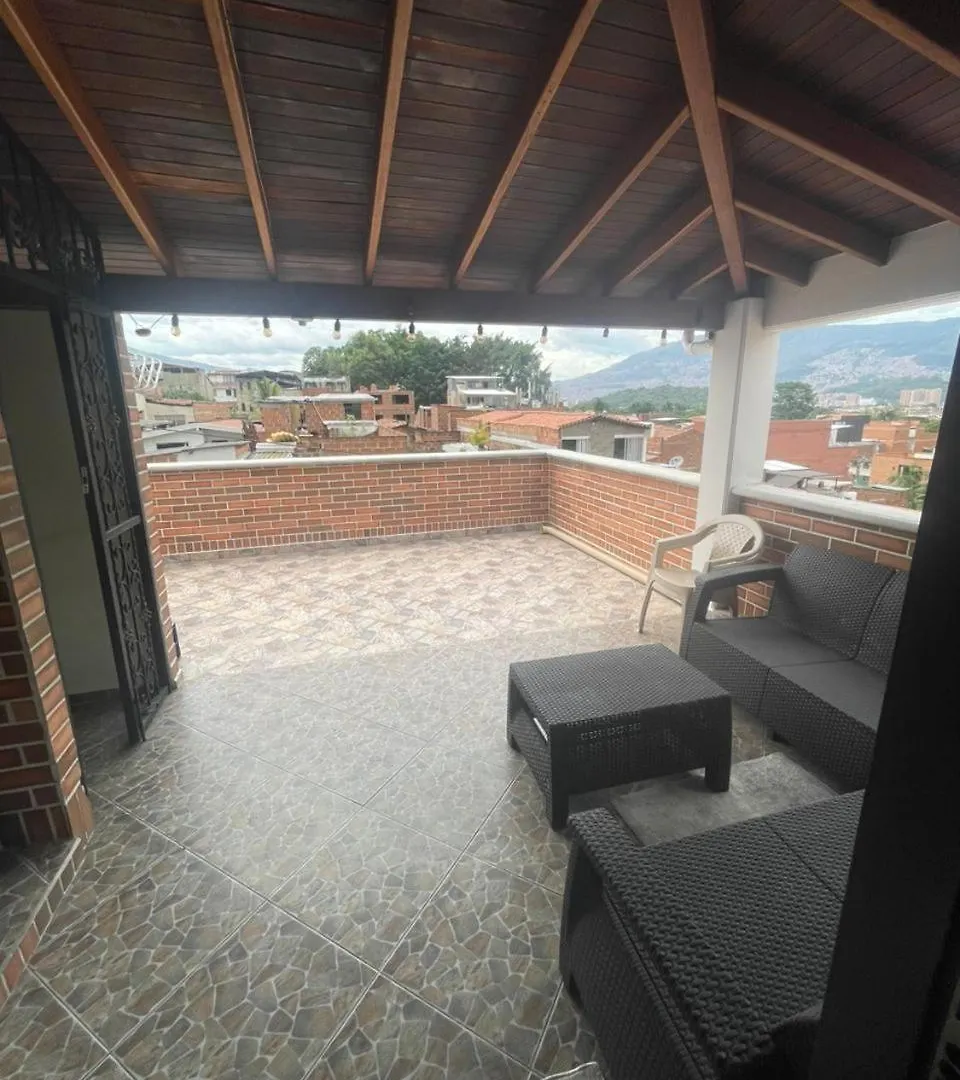 Hermosa Terraza Con Vista Al Aeropuerto Μεντεγίν